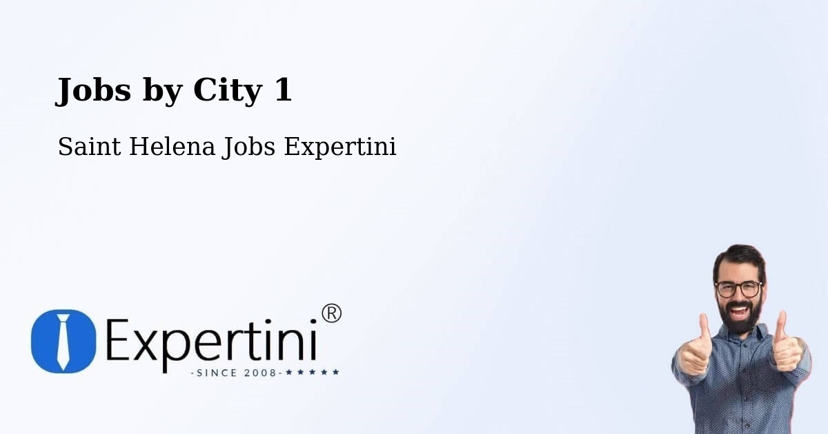 City Jobs in Saint Helena - Expertini