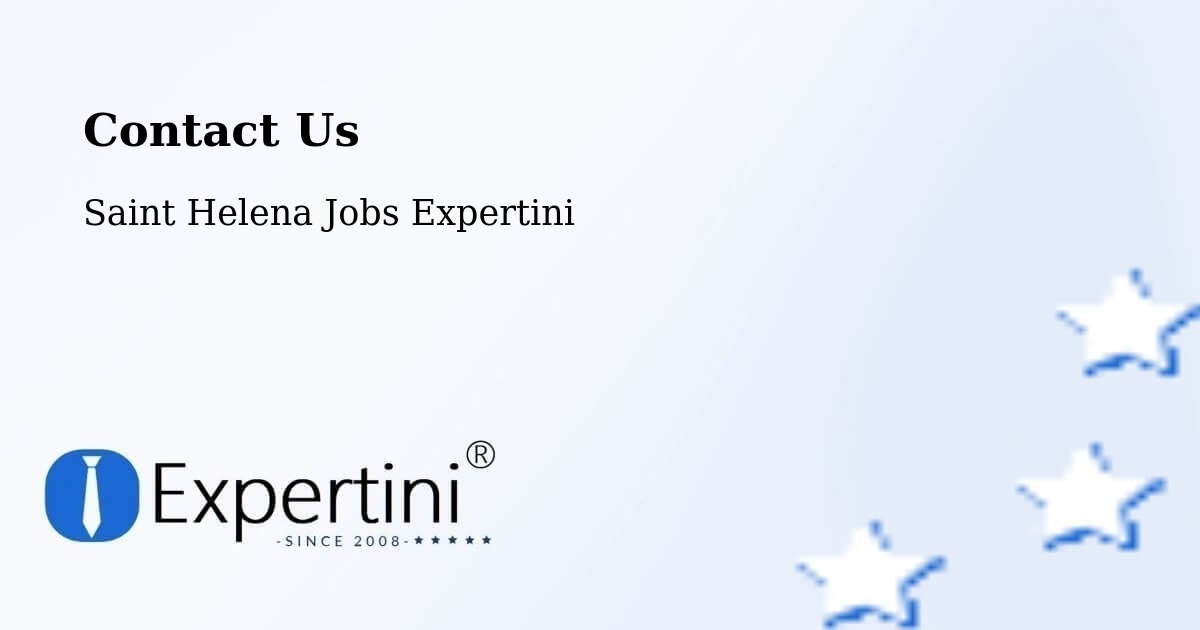 Contact Expertini – New Ground - Saint Helena Jobs Expertini