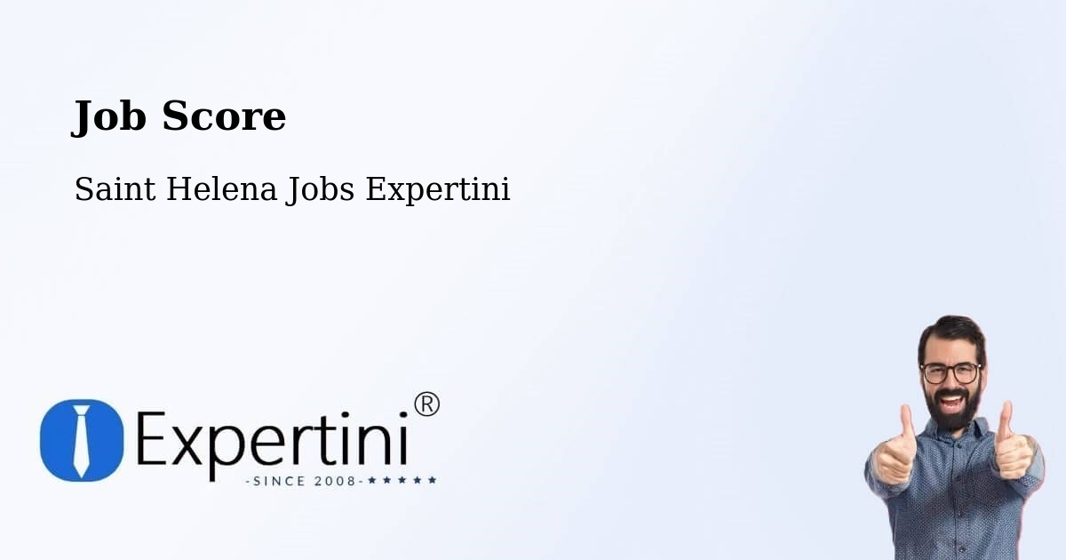 Job Score & Job Description Score Tool – New Ground - Saint Helena Jobs Expertini